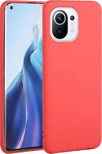 Чехол для телефона Case Matte для Xiaomi Mi 11 (красный)