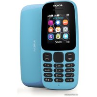 Кнопочный телефон Nokia 105 (2017) (синий)