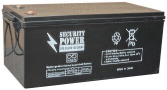 Аккумулятор для ИБП Security Power SPL 12-250 (12В/250 А·ч)