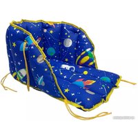 Сиденье для санок Сиденье Уют Матрас для санок (темно-синий)