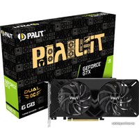 Видеокарта Palit GeForce GTX 1660 Ti Dual OC 6GB GDDR6 NE6166TS18J9-1160A