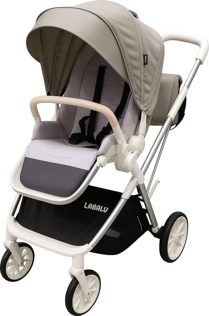 

Коляска прогулочная «книга» Labalu Wave Q7 (оливковый)