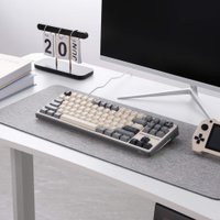 Клавиатура Royal Kludge R87 Pro RGB Half Grey (RK Cream)
