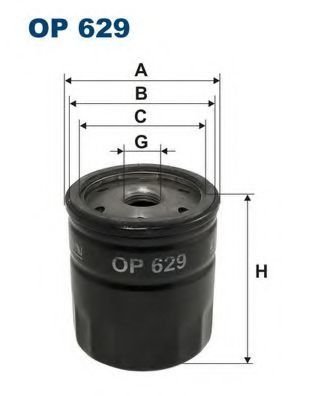 

Масляный фильтр Filtron OP629