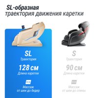 Массажное кресло Unix Med Afelia (beige)