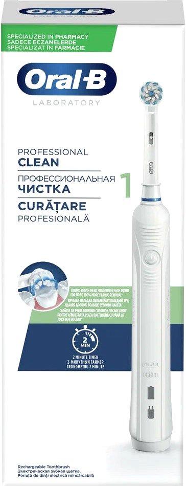 

Электрическая зубная щетка Oral-B Laboratory Professional Clean 1 D16.523.3U