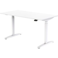 Стол с регулировкой высоты Smartstol Pro Mах 120x80 (белый/белый)