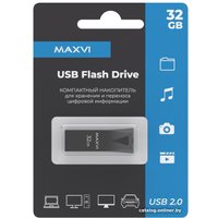 USB Flash Maxvi MK2 32GB (темно-серый)