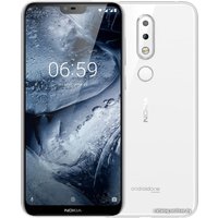 Телефон Nokia 6.1 Plus 4GB/64GB (белый)