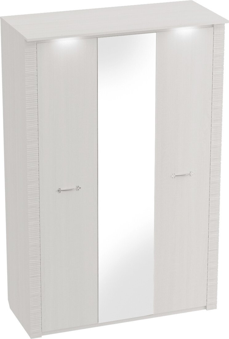 

Шкаф распашной Мебельград Элана 143x64.5x218.5 (бодега белая)