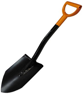 Лопата штыковая остроконечная Fiskars Solid 1014809