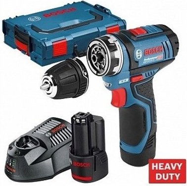 

Винтоверт Bosch GSR 12V-15 FC Professional 06019F6001 (с 2-мя АКБ, кейс)