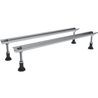 Ванна Lauter Geneva 170x105 2103170R (с ножками, лицевым экраном и сифоном 21Y32001 матовый черный)