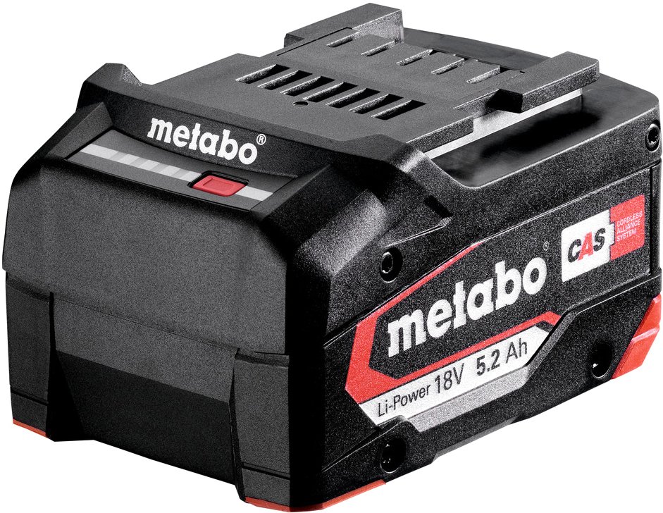 

Аккумулятор Metabo 625028000 (18В/5.2 Ah)