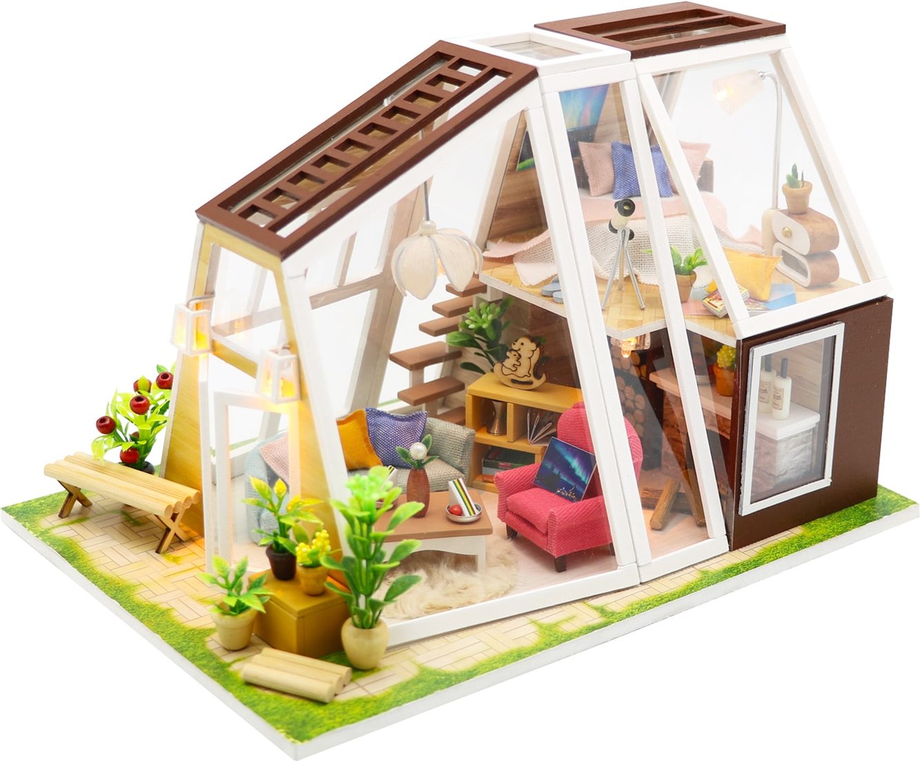 

Румбокс Hobby Day DIY Mini House Хижина 21-ого века (M902)