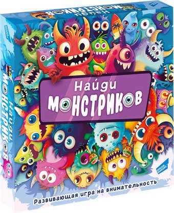 Настольная игра Dream Makers Найди монстриков. New! 2507C