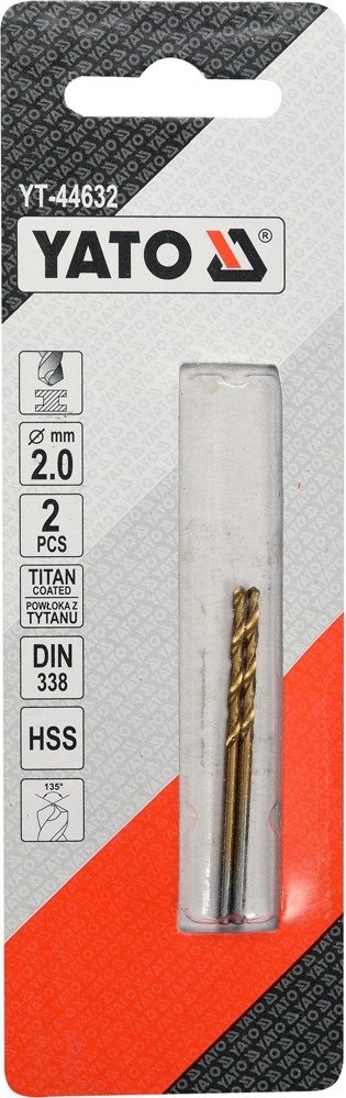

Набор оснастки для электроинструмента Yato YT-44632 (2 предмета)