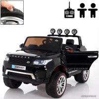Электромобиль Wingo LAND ROVER LUX (усиленный аккумулятор, черный)