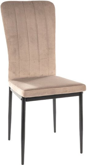 

Стул Signal Vigo Velvet (bluvel 40 темно-бежевый/черный)