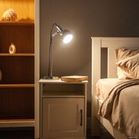 Настольная лампа Uniel UML-B702 E14 SILVER UL-00010159