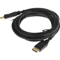 Кабель Buro BU-DP-V1.2-3M DisplayPort - DisplayPort (3м, черный)