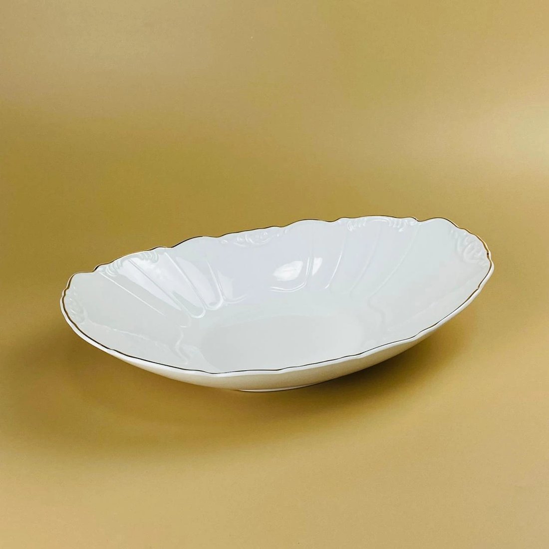 

Блюдо Lenardi Крокус золото 109-244