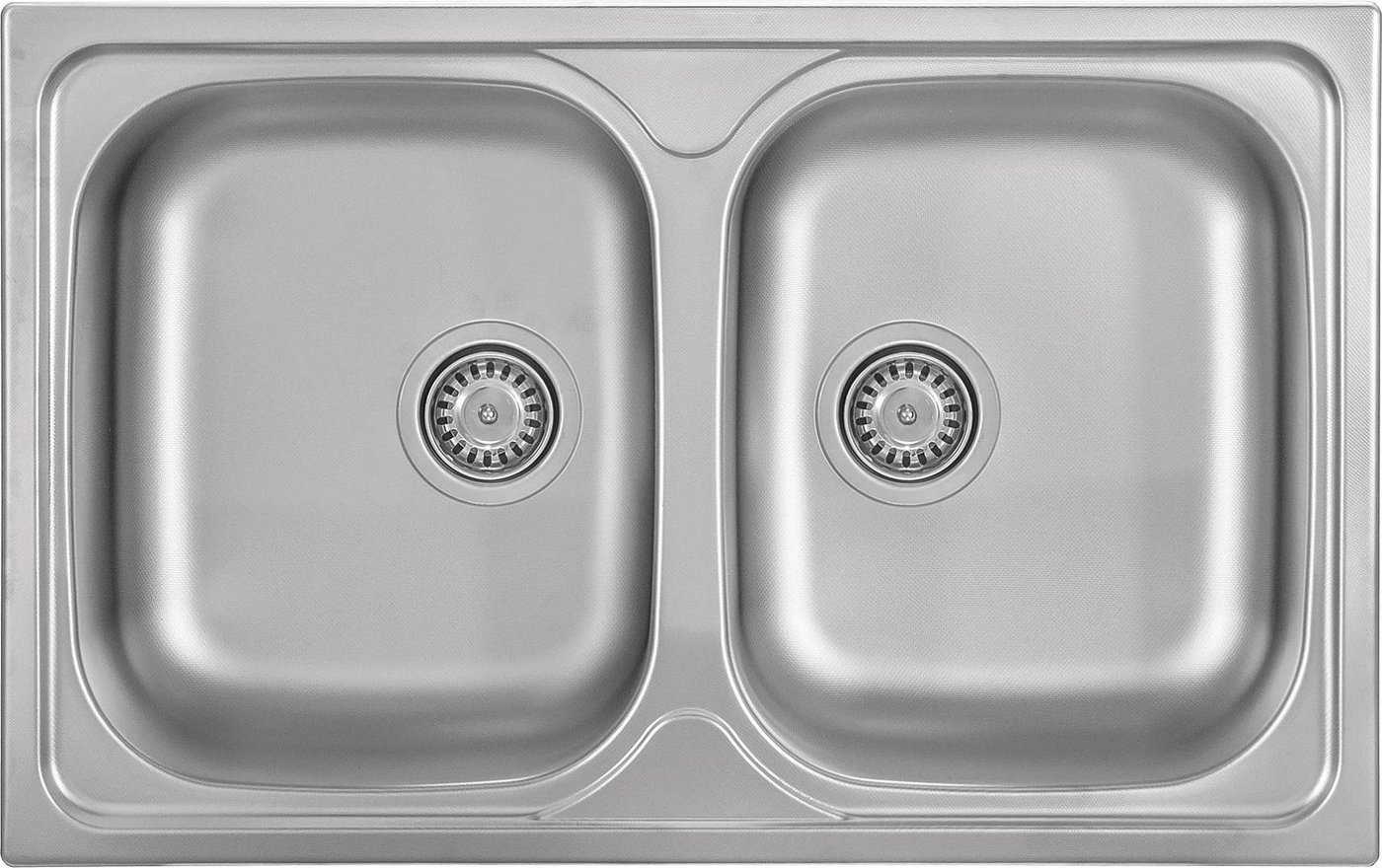 Кухонная мойка Kernau KSS G 804 2B Silver