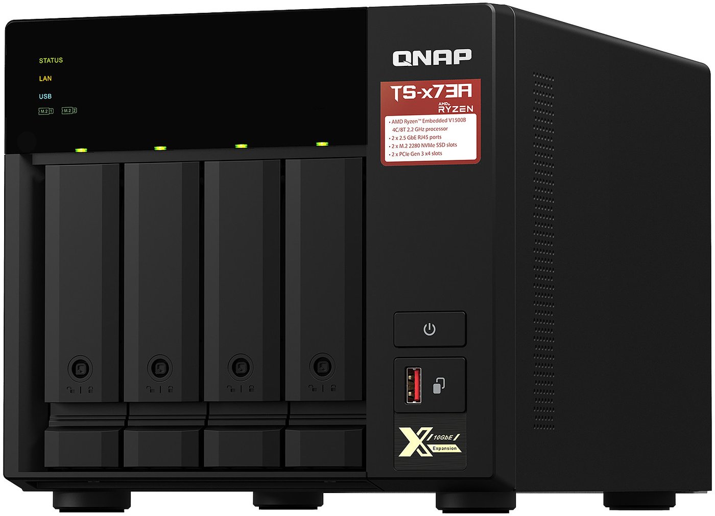 

Сетевой накопитель QNAP TS-473A-8G