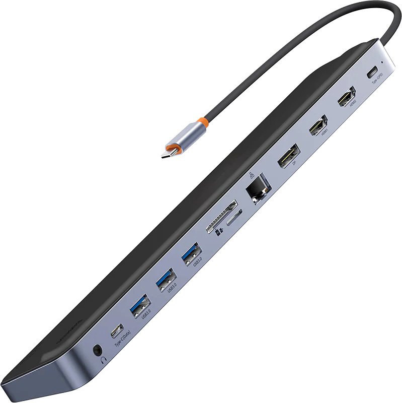

Док-станция Baseus EliteJoy Gen2 12-Port Type-C Hub Adapter WKSX030213