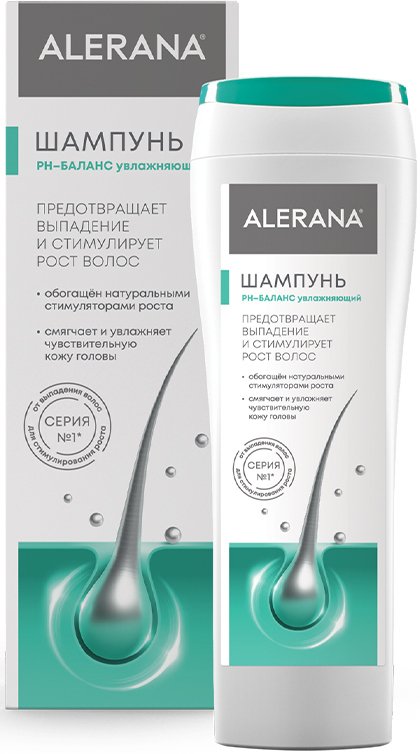 

Шампунь Alerana Увлажняющий рН-Баланс 250 мл