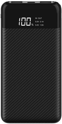 Внешний аккумулятор InterStep PB10DPD (черный)