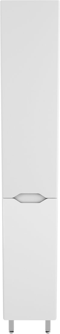 

Symbolite Шкаф-пенал для ванной Марелла L Люкс Plus с корзиной (белый матовый)