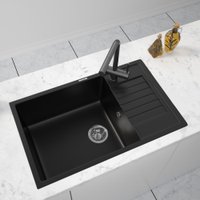 Кухонная мойка ZorG Dello 78 (черный оникс)
