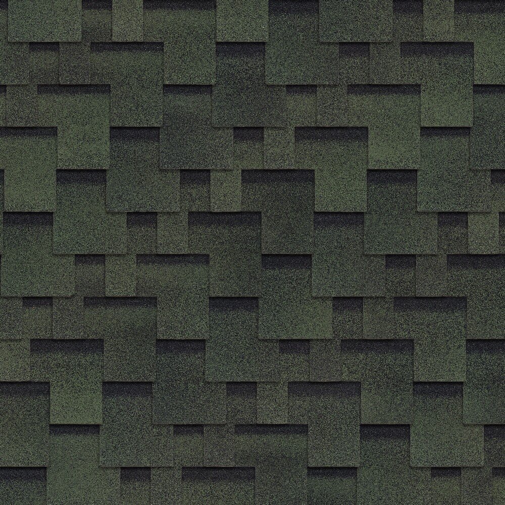 

Битумная черепица Shinglas Оптима аккорд (зеленый)