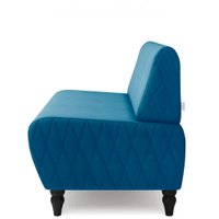 Диван Mio Tesoro Буно (велюр/синий №13)