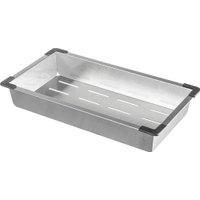 Кухонная мойка Saniteco 6045 Nano (с сифоном, дозатором и коландером)