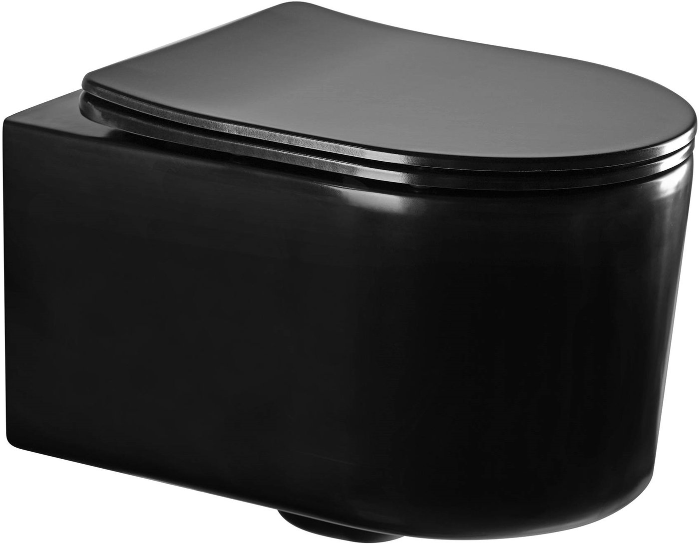 Унитаз подвесной Aquatek Мия AQ2004-MB (с сиденьем)