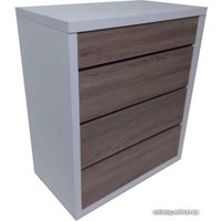 Комод Анрат К 700 (белый/дуб трюфель)
