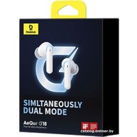 Наушники Baseus AeQur G10 (белый)