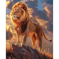 Картина по номерам Молли Король лев 40x50 HR0735