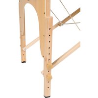 Массажный стол Atlas Sport складной деревянный 2-с 70 см (коричневый)