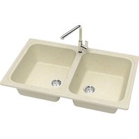 Кухонная мойка MARRBAXX Карельский камень модель 20/Q2 F020Q002 (бежевый)