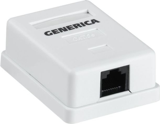 

Розетка компьютерная Generica CS2-1C5EU-12-G