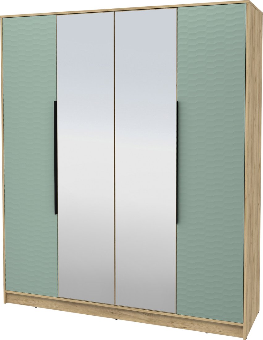 

Шкаф распашной Интерлиния Концепт Зодиак КТ-Ш4з (дуб золотой/мята)