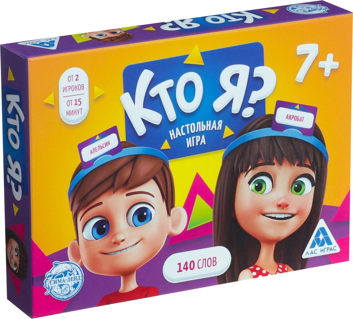 

Настольная игра Лас Играс Кто я 2453362