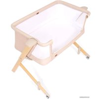 Приставная детская кроватка Nuovita Accanto Dalia (бежевый/дерево)