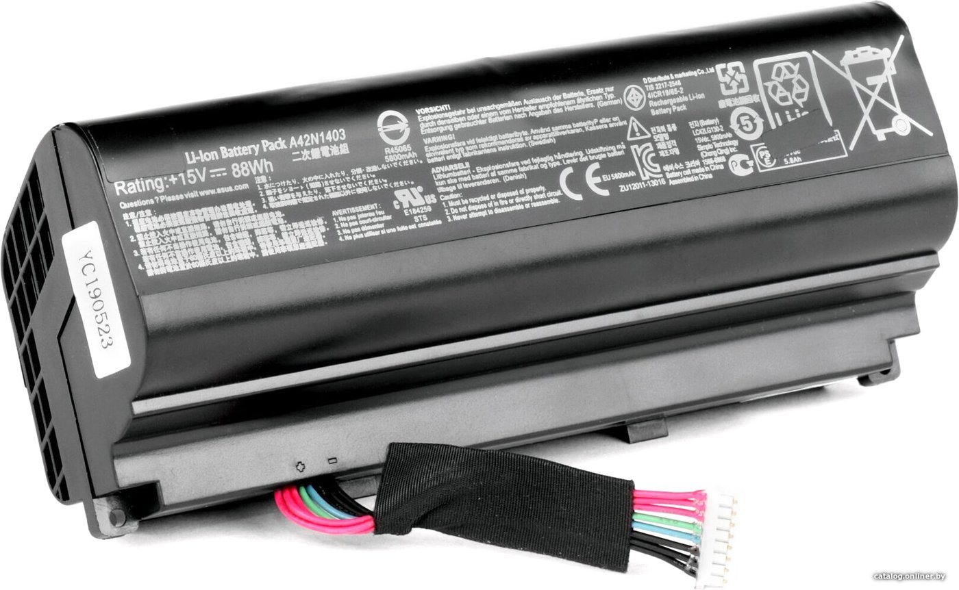 Аккумуляторы для ноутбуков Копия ASUS ROG G751 15V 5800mAh