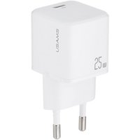 Сетевое зарядное Usams CC289 25W GaN (белый)