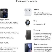 Беспроводное зарядное Magssory Coin 2 в 1 WCH015