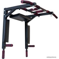 Турник с брусьями Central Sport 3в1 усиленный 40х40 мм (черный)